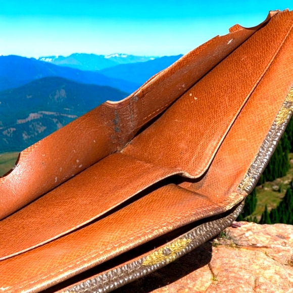 50% OFF!!- PM Carte Credit Wallet Monogram, Louis Vuitton + Box + Dusty - Picture 7 of 8